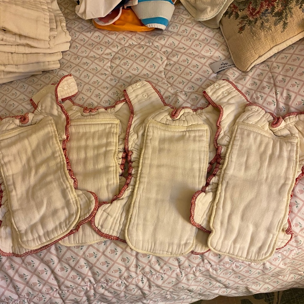 4 Cloth-eez Workhorse Organic Diapers Medium